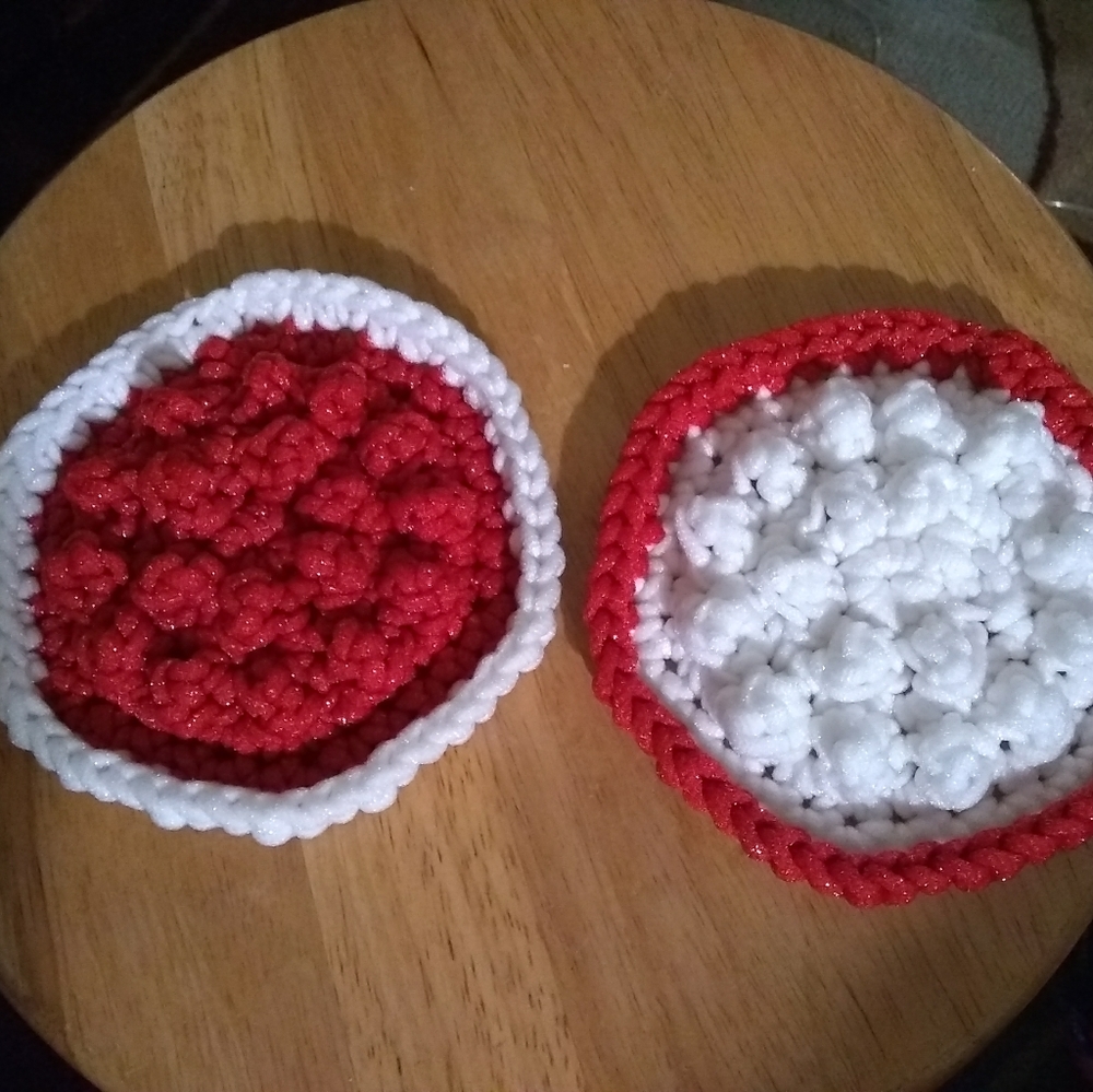 Crocheted Dish Scrubbies Set of 2